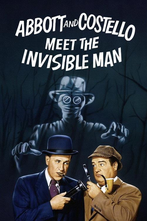 Bud Abbott and Lou Costello Meet the Invisible Man 1951 official movie poster