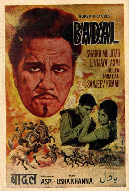 Badal 1966 official movie poster