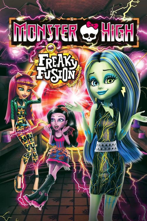 Monster High: Freaky Fusion 2014 official movie poster
