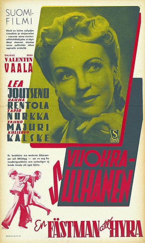 Vuokrasulhanen 1945 official movie poster