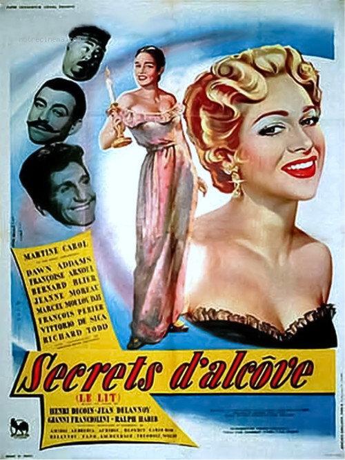 The Secrets of the Bed 1954 official movie poster