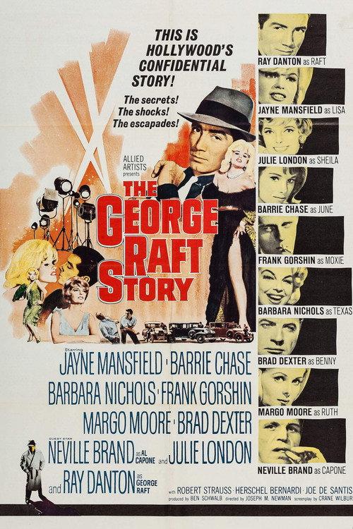 The George Raft Story 1961 official movie poster
