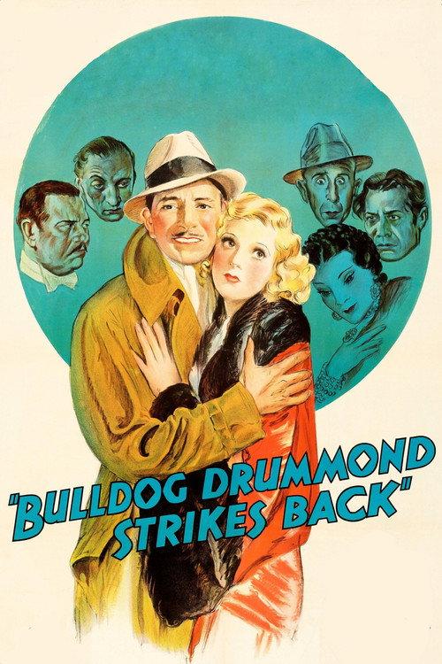 Bulldog Drummond Strikes Back 1934 official movie poster