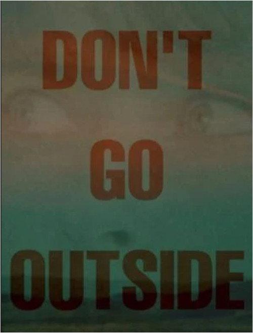 Don't Go Outside 2021 official movie poster