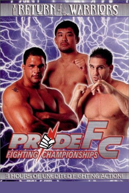 Pride 10: Return of the Warriors 2000 official movie poster