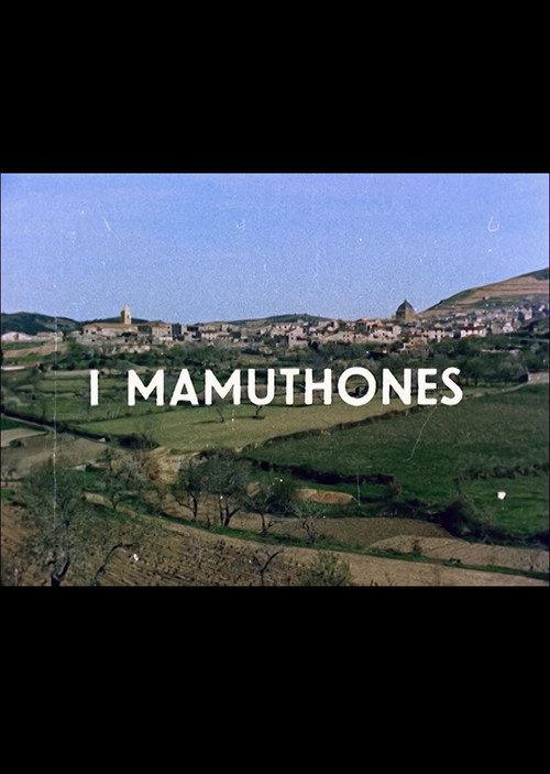 I Mamuthones 1966 official movie poster