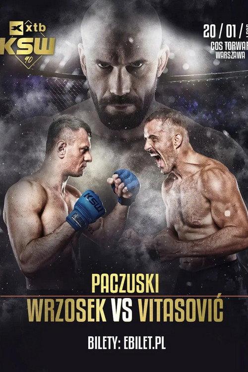 KSW 90: Wrzosek vs. Vitasović 2024 official movie poster