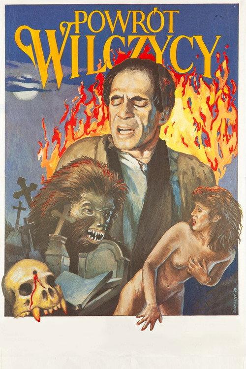 The Return of She-Wolf 1990 official movie poster