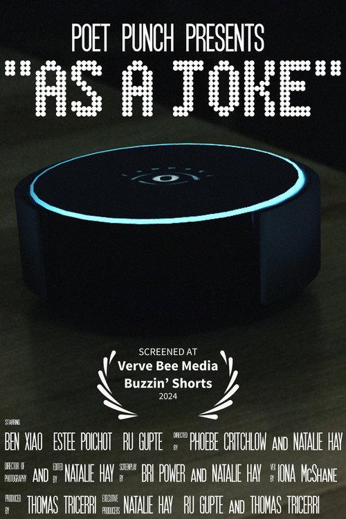 As A Joke 2024 official movie poster
