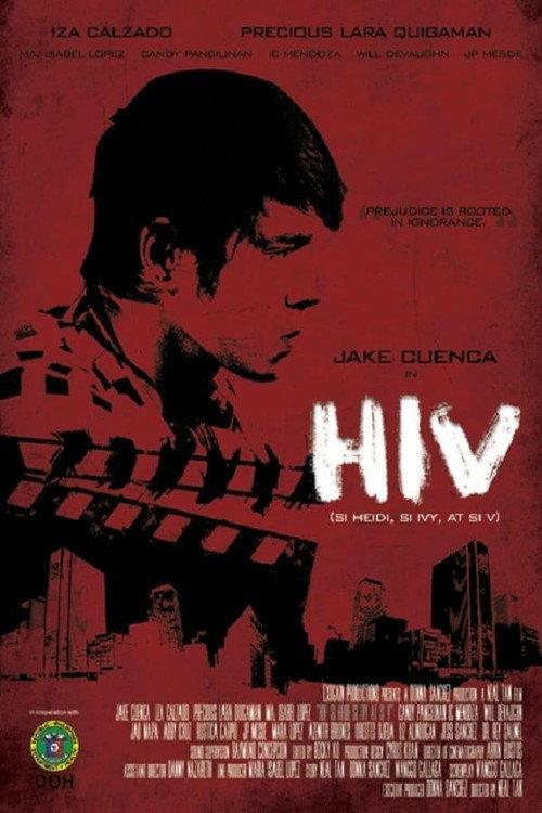 HIV: Si Heidi, Si Ivy at Si V 2010 official movie poster