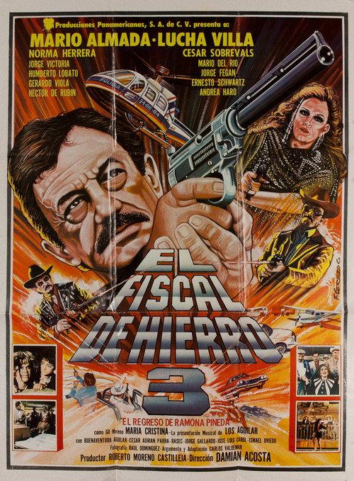 El Fiscal De Hierro 3 1992 official movie poster