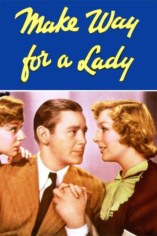 Make Way for a Lady 1936 official movie poster