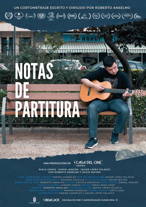 Notas de partitura 2021 official movie poster