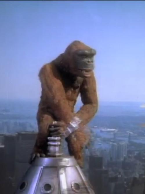 King Kong Color Test Footage 1971 official movie poster