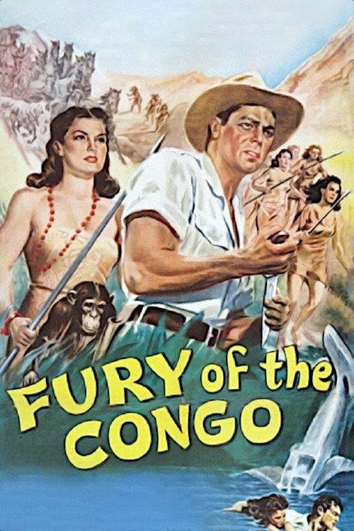 Fury of the Congo 1951 official movie poster