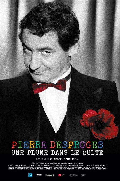 Pierre Desproges Une plume dans le Culte 2018 official movie poster
