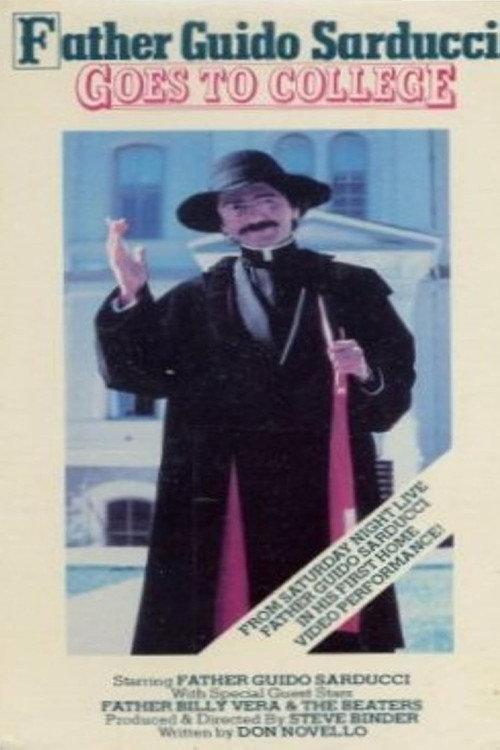 Father Guido Sarducci Goes to College 1985 official movie poster
