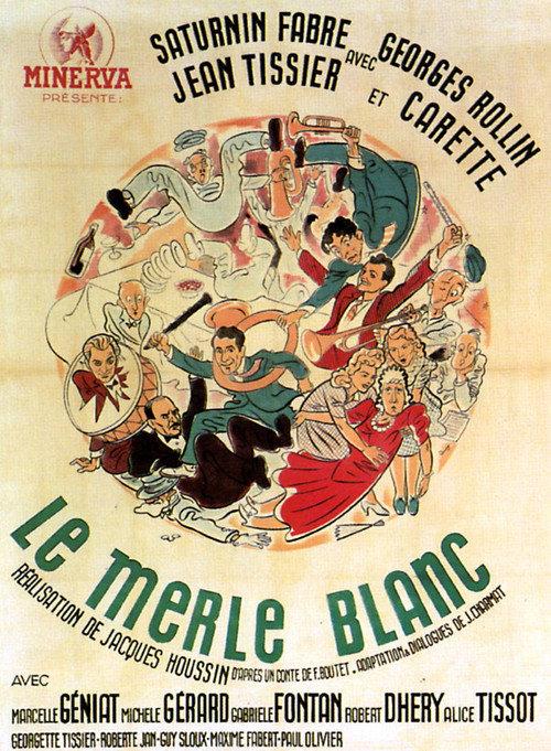 The White Blackbird 1944 official movie poster