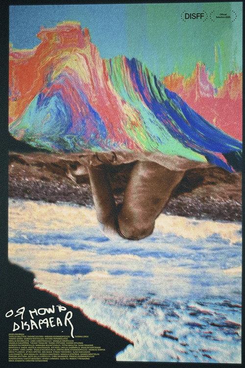 Or How to Disappear 2025 official movie poster