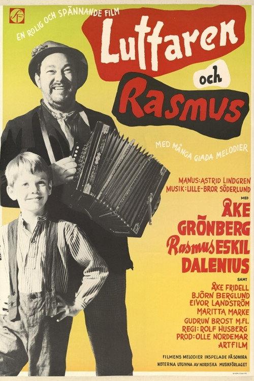 Rasmus and the Vagabond 1955 official movie poster