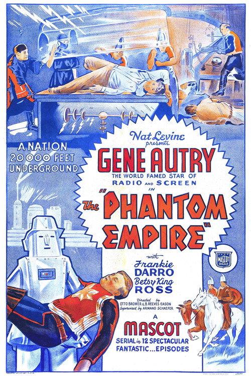 The Phantom Empire 1935 official movie poster