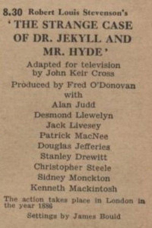The Strange Case of Dr. Jekyll and Mr. Hyde 1950 official movie poster