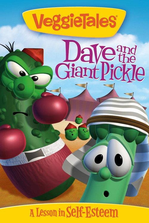 VeggieTales: Dave and the Giant Pickle 1996 official movie poster
