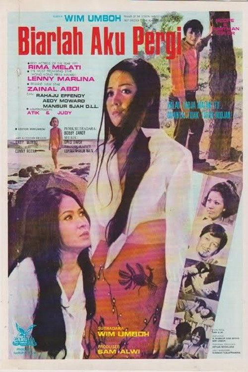 Biarlah Aku Pergi 1971 official movie poster