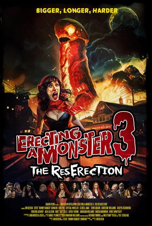 Erecting A Monster 3: The ResErection 2024 official movie poster