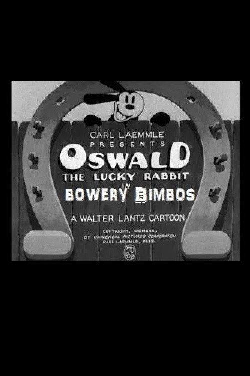 Bowery Bimbos 1930 official movie poster