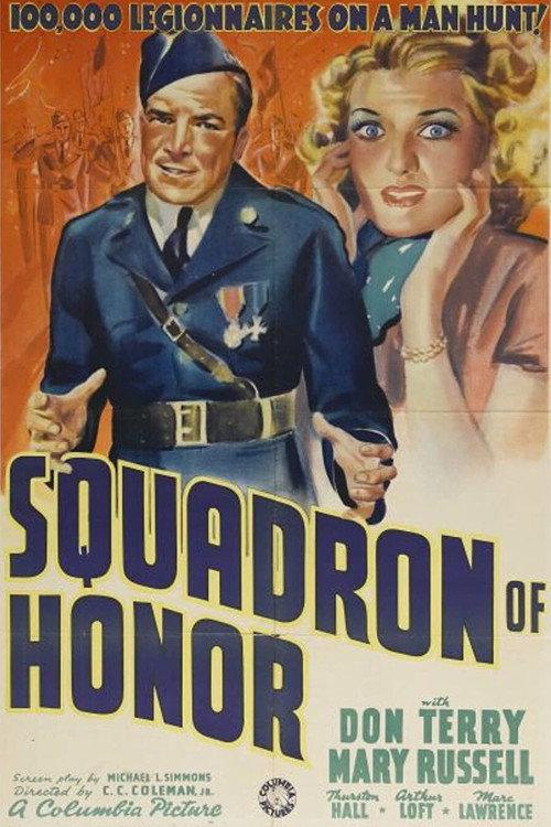 Squadron of Honor 1938 official movie poster