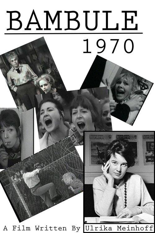 Bambule 1970 official movie poster