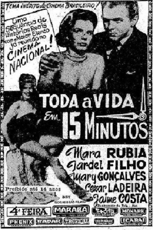 Toda a Vida em 15 Minutos 1954 official movie poster