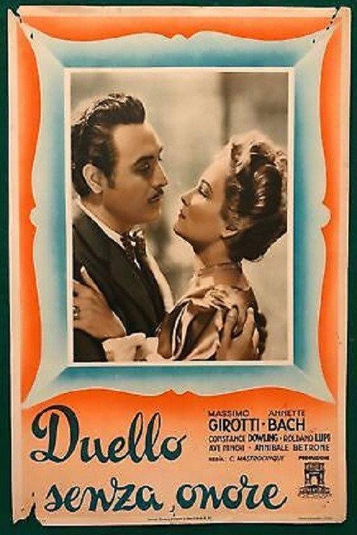 Duel Without Honor 1950 official movie poster