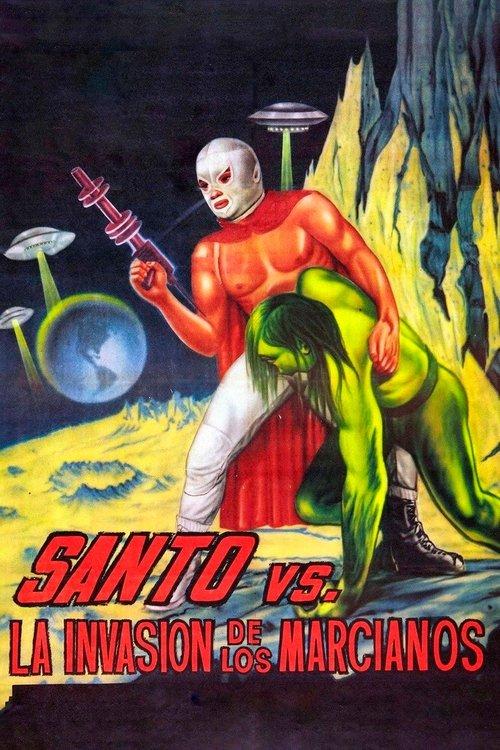 Santo vs. the Martian Invasion 1967 official movie poster