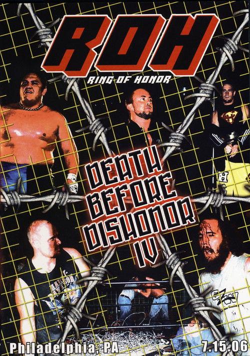 ROH: Death Before Dishonor IV 2006 official movie poster