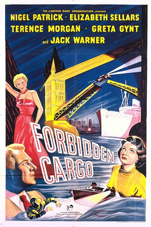 Forbidden Cargo 1954 official movie poster
