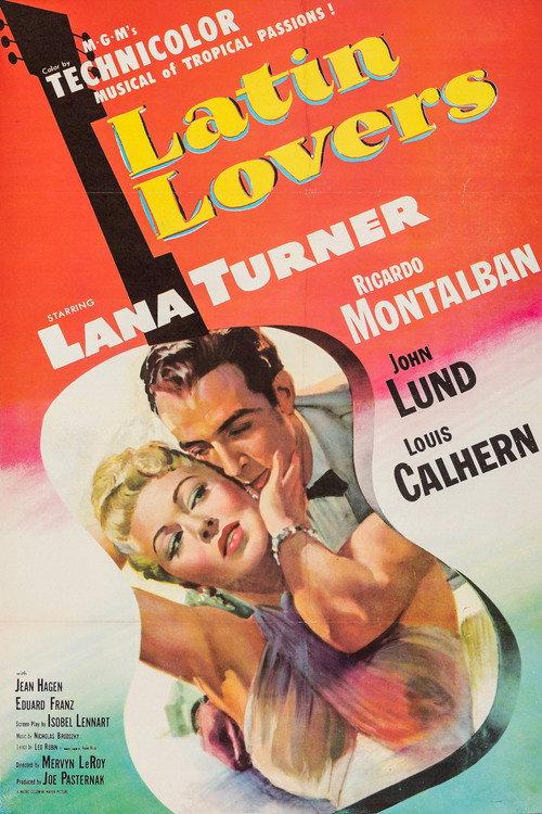 Latin Lovers 1953 official movie poster