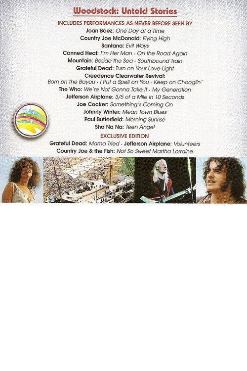 Woodstock: Untold Stories 2009 official movie poster