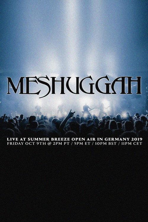Meshuggah: Live at Summer Breeze 2019 2020 official movie poster