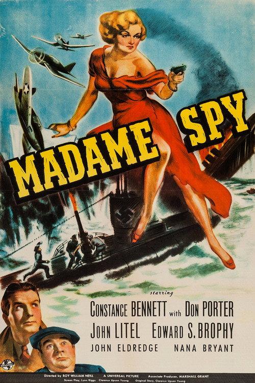 Madame Spy 1942 official movie poster