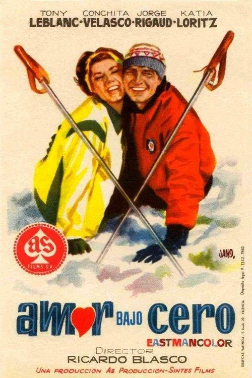 Amor bajo cero 1960 official movie poster
