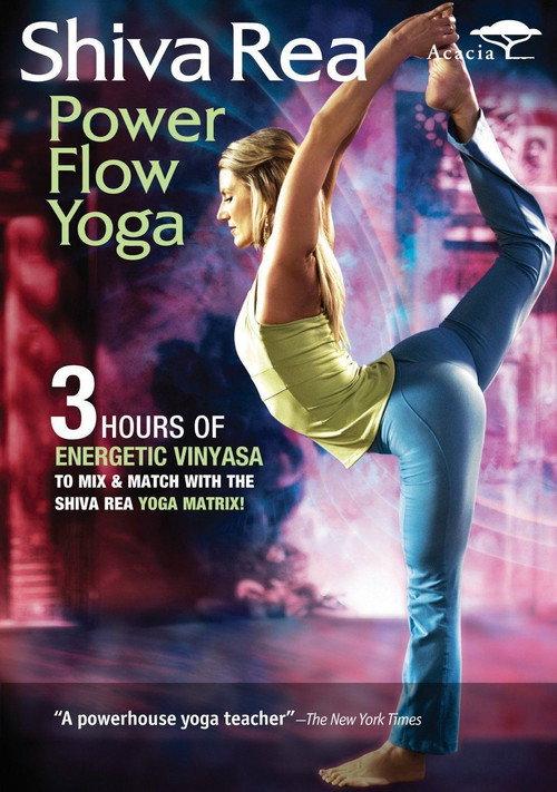 Shiva Rea: Power Flow Yoga 2010 official movie poster