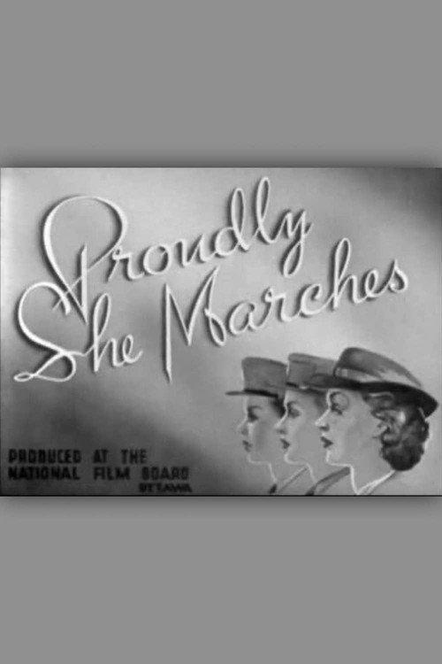 Proudly She Marches 1943 official movie poster