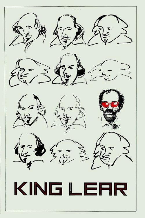 King Lear 1988 official movie poster