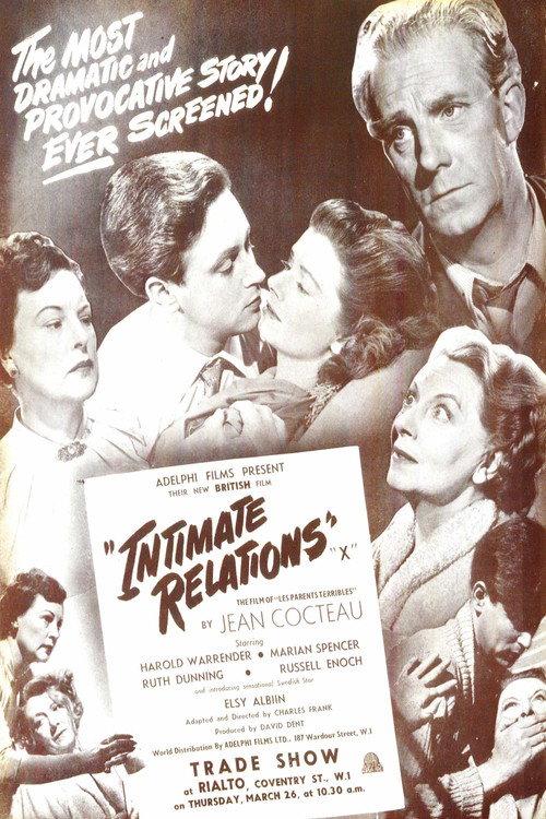 Intimate Relations 1953 official movie poster