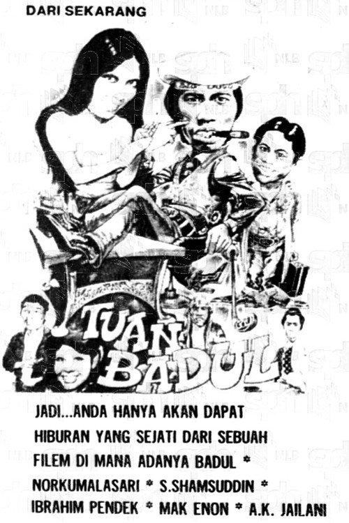 Tuan Badul 1979 official movie poster