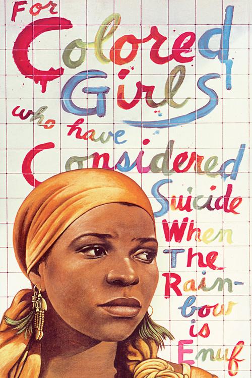 For Colored Girls Who Have Considered Suicide / When the Rainbow Is Enuf 1982 official movie poster