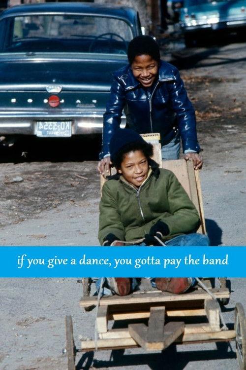 If You Give a Dance, You Gotta Pay the Band 1972 official movie poster