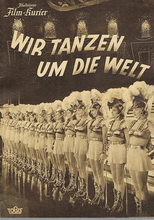 We're Dancing Around the World 1939 official movie poster